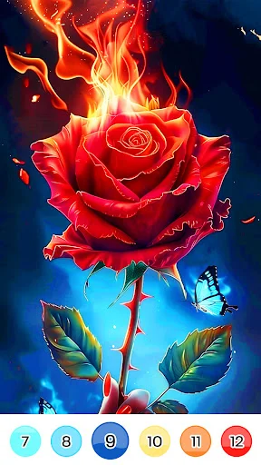 Gameplay screenshot 3 from Color Up - Color By Number - Board game